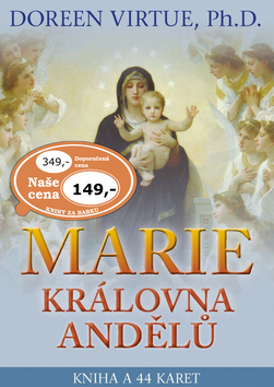 Marie, královna andělů mini (44 karet a kniha) - Doreen Virtue - Kliknutím na obrázek zavřete